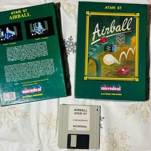 Atari ST Airball Game Box and Disk